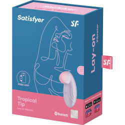 Satisfyer Stimulateur de clitoris connecté Tropical Tip Satisfyer 